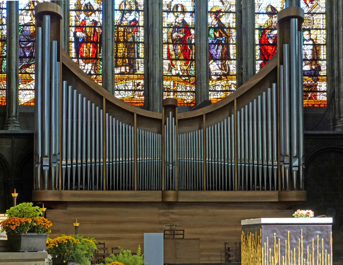 Orgue du transept de la cathédrale de Metz